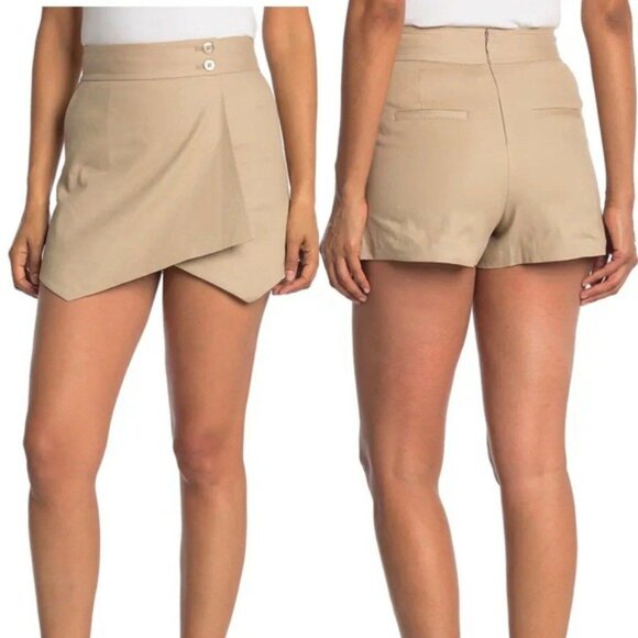 Veronica Beard Thomas Linen-Gabardine Skort - Picture 15 of 16